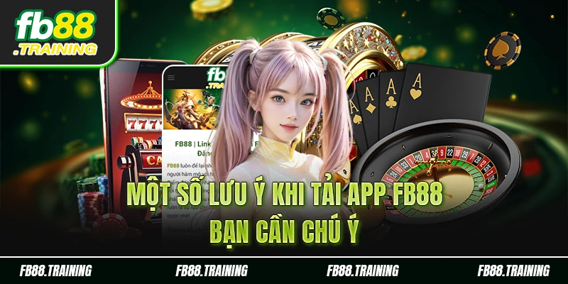 Những lưu ý cần nắm trong quá trình tải app FB88